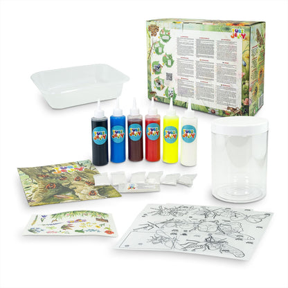 TUBAN Bastelset Tubi Jelly Worms - kreative Gel-Insekten basteln