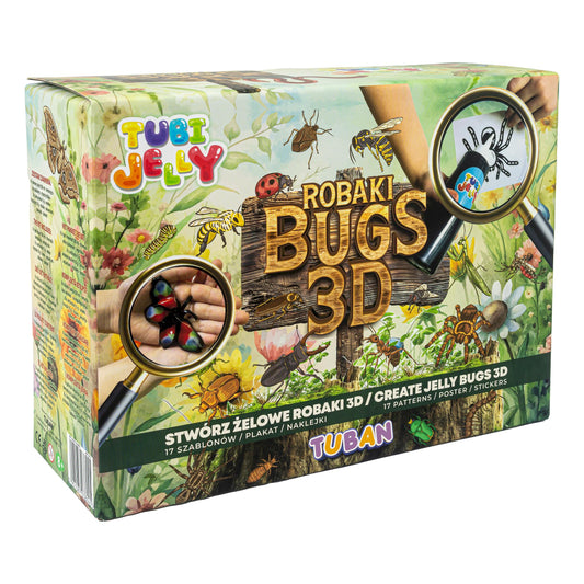 TUBAN Bastelset Tubi Jelly Worms - kreative Gel-Insekten basteln