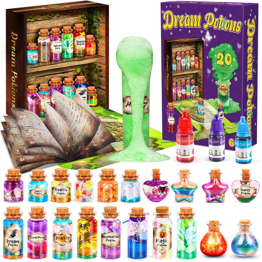 Subtail Creative Kreatives Geschenk Mädchen 6 7 8 9 10 11 Jahre - Zaubertrank Bastelset Kinder ab 6-12 Jahre -Basteln Mädchens 8 9 10 Jahres- Experimente Für Kinder Spielzeug ab 6 Jahre Mädchen Ostern